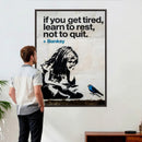 Banksy Girl and Blue Bird Canvas Art Print: Banksy if you by MyGreatCanvas | Canvas Wall Art Prints | Photo Prints & Wall Decor