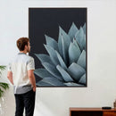 Agave Wall Art Canvas Print, Blue Green Succulent Botanical by MyGreatCanvas | Canvas Wall Art Prints | Photo Prints & Wall Decor