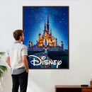 Disney Castle Wall Art – Framed Magic Kingdom Canvas by MyGreatCanvas | Canvas Wall Art Prints | Photo Prints & Wall Decor