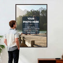 Framed Custom Canvas Wall Art – Personalized Photo Print,