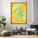 Squidward Tentacles Wall Art Canvas Print – Bold and Brash by MyGreatCanvas | Canvas Wall Art Prints | Photo Prints & Wall Decor