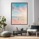 Pastel Beach Wall Art Canvas Print – Soft Coastal by MyGreatCanvas | Canvas Wall Art Prints | Photo Prints & Wall Decor
