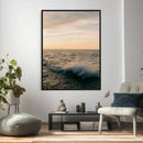 Ocean Wave Wall Art Canvas Print, Calm Coastal Nature by MyGreatCanvas | Canvas Wall Art Prints | Photo Prints & Wall Decor