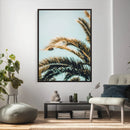 Palm Leaves Wall Art Canvas Print, Minimal Tropical Palm by MyGreatCanvas | Canvas Wall Art Prints | Photo Prints & Wall Decor