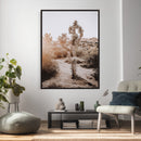 Joshua Tree Desert Wall Art Canvas Print, Minimal Southwest by MyGreatCanvas | Canvas Wall Art Prints | Photo Prints & Wall Decor