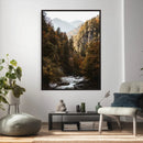 Autumn Forest Mountain Wall Art Canvas Print, Nature by MyGreatCanvas | Canvas Wall Art Prints | Photo Prints & Wall Decor