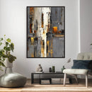 Abstract Urban Reflection Wall Art Canvas Print by MyGreatCanvas | Canvas Wall Art Prints | Photo Prints & Wall Decor