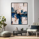 Abstract Navy Blue Wall Art Canvas Print by MyGreatCanvas | Canvas Wall Art Prints | Photo Prints & Wall Decor