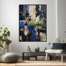 Abstract Dark Blue Wall Art Canvas Print by MyGreatCanvas | Canvas Wall Art Prints | Photo Prints & Wall Decor