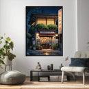 Evening at the Ramen Shop Canvas Wall Art — Japan Night by MyGreatCanvas | Canvas Wall Art Prints | Photo Prints & Wall Decor