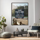 Framed Custom Canvas Wall Art – Personalized Photo Print,