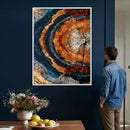 Abstract Wood Grain Canvas Print, Tree Ring Pattern Wall by MyGreatCanvas | Canvas Wall Art Prints | Photo Prints & Wall Decor