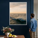 Ocean Wave Wall Art Canvas Print, Calm Coastal Nature by MyGreatCanvas | Canvas Wall Art Prints | Photo Prints & Wall Decor