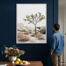 Joshua Tree Desert Wall Art Canvas Print, Minimal Southwest by MyGreatCanvas | Canvas Wall Art Prints | Photo Prints & Wall Decor
