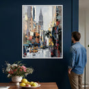 Chrysler Building New York Wall Art Canvas Print, Abstract by MyGreatCanvas | Canvas Wall Art Prints | Photo Prints & Wall Decor