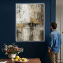 Framed Abstract Wall Art Canvas Print, Gold Black Modern by MyGreatCanvas | Canvas Wall Art Prints | Photo Prints & Wall Decor
