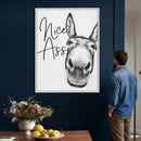 Nice Ass Funny Canvas Wall Art for Bathroom Wall Decor Cute by MyGreatCanvas | Canvas Wall Art Prints | Photo Prints & Wall Decor