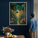 Gustav Klimt Style Forest Canvas Wall Art, Golden Forest by MyGreatCanvas | Canvas Wall Art Prints | Photo Prints & Wall Decor