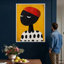 Abstract Portrait Wall Art Canvas Print, Framed Modern by MyGreatCanvas | Canvas Wall Art Prints | Photo Prints & Wall Decor
