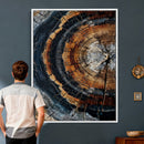 Abstract Wood Grain Canvas Print, Tree Ring Pattern Wall by MyGreatCanvas | Canvas Wall Art Prints | Photo Prints & Wall Decor