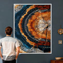 Abstract Wood Grain Canvas Print, Tree Ring Pattern Wall by MyGreatCanvas | Canvas Wall Art Prints | Photo Prints & Wall Decor