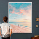 Pastel Beach Wall Art Canvas Print – Soft Coastal by MyGreatCanvas | Canvas Wall Art Prints | Photo Prints & Wall Decor