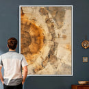 Abstract Wood Ring Wall Art Canvas Print – Natural Tree Ring by MyGreatCanvas | Canvas Wall Art Prints | Photo Prints & Wall Decor