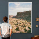Desert Canyon Landscape Wall Art Canvas Print, Minimal by MyGreatCanvas | Canvas Wall Art Prints | Photo Prints & Wall Decor