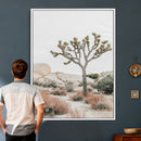 Joshua Tree Desert Wall Art Canvas Print, Minimal Southwest by MyGreatCanvas | Canvas Wall Art Prints | Photo Prints & Wall Decor