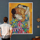 The Bride Wall Art Canvas Print – Gustav Klimt Inspired by MyGreatCanvas | Canvas Wall Art Prints | Photo Prints & Wall Decor