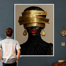 Abstract Afro American Women Wall Art Canvas Print by MyGreatCanvas | Canvas Wall Art Prints | Photo Prints & Wall Decor