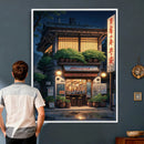 Evening at the Ramen Shop Canvas Wall Art — Japan Night by MyGreatCanvas | Canvas Wall Art Prints | Photo Prints & Wall Decor