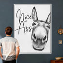 Nice Ass Funny Canvas Wall Art for Bathroom Wall Decor Cute by MyGreatCanvas | Canvas Wall Art Prints | Photo Prints & Wall Decor