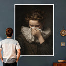 Baroque Portrait Canvas Wall Art, Flemish Woman with Lace by MyGreatCanvas | Canvas Wall Art Prints | Photo Prints & Wall Decor