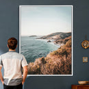 Coastal Cliffs Canvas Wall Art, Ocean Shoreline Photography by MyGreatCanvas | Canvas Wall Art Prints | Photo Prints & Wall Decor