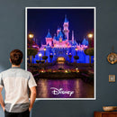 Disney Castle Wall Art – Framed Magic Kingdom Canvas by MyGreatCanvas | Canvas Wall Art Prints | Photo Prints & Wall Decor