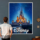 Disney Castle Wall Art – Framed Magic Kingdom Canvas by MyGreatCanvas | Canvas Wall Art Prints | Photo Prints & Wall Decor