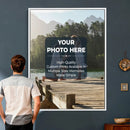 Framed Custom Canvas Wall Art – Personalized Photo Print,