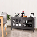 50 Inch Modern Wood Large TV Stand Entertainment Center for TV by LJGDeals
