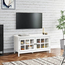 50 Inch Modern Wood Large TV Stand Entertainment Center for TV by LJGDeals