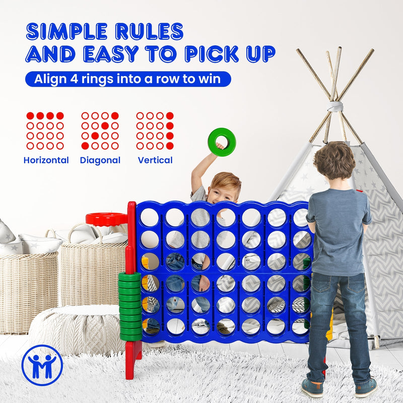 2.5ft 4-to-Score Giant Game Set-Red, photo 6 of 8