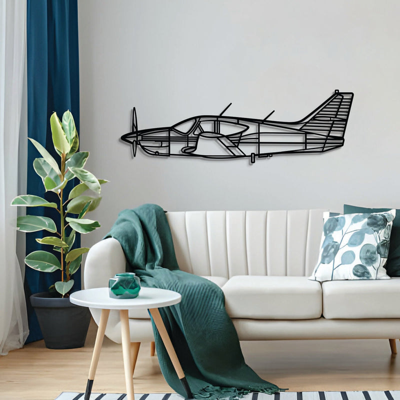 Commander 114A Metal Aircraft Wall Art - NCP0541