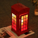 12''High Decorative CandleTelephone Booth Lantern by JHY DESIGN