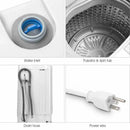 12 lbs Full-Auto Washer with 10 Settings by LJGDeals