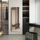Lockable Storage Jewelry Cabinet with Frameless Mirror by LJGDeals
