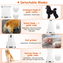 GBruno 4 In 1 Electric Pet Dog Cat Grooming Kit
