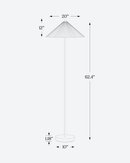 Sienna Floor Lamp by Brightech