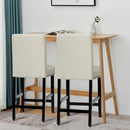 25 Inch Kitchen Chairs w/ Rubber Wood Legs by LJGDeals