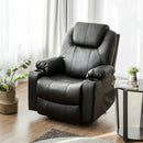 Electric Power Lift Leather Massage Sofa by LJGDeals
