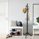 Entryway Height Adjustable Coat Stand with 9 Hooks by LJGDeals